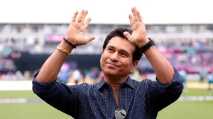 Photo: X | @NoMan_310 : Sachin Tendulkar is the owner of team Master's 11 in the ISPL.